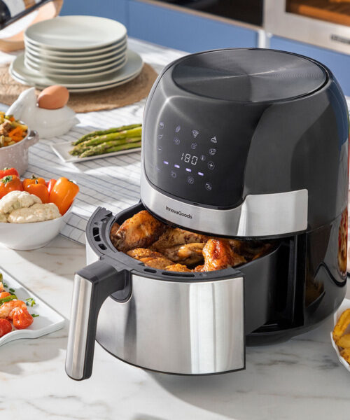 Air Fryer InnovaGoods Fryinn 3500 Black 1400 W 3,5 L Stainless steel