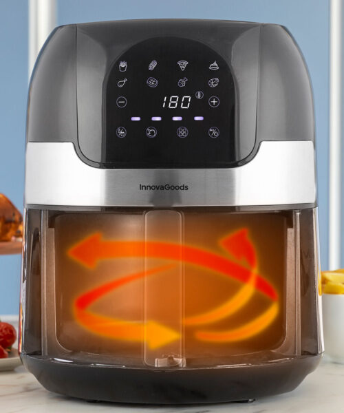 Air Fryer InnovaGoods Fryinn 3500 Black 1400 W 3,5 L Stainless steel
