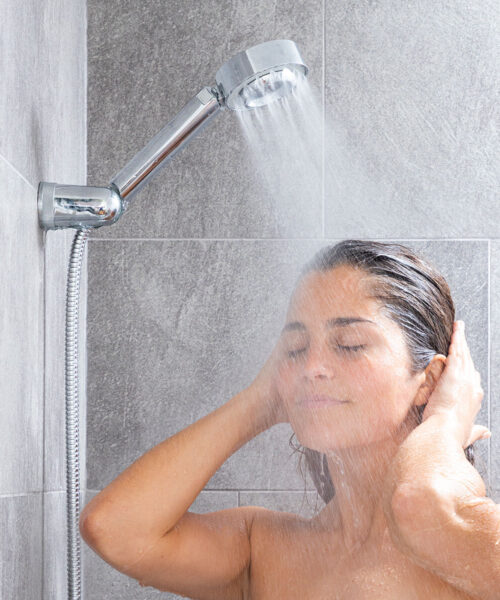 3-in-1 Double Shower Head with Dispenser Xawara InnovaGoods