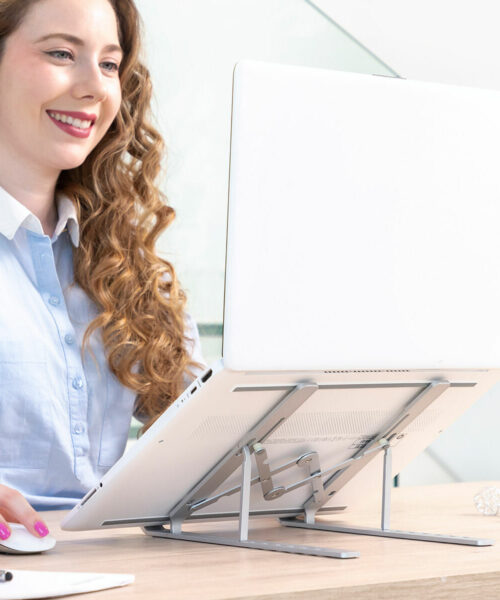 Folding and Adjustable Laptop Stand Flastan InnovaGoods
