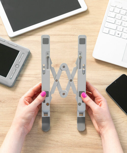 Folding and Adjustable Laptop Stand Flastan InnovaGoods