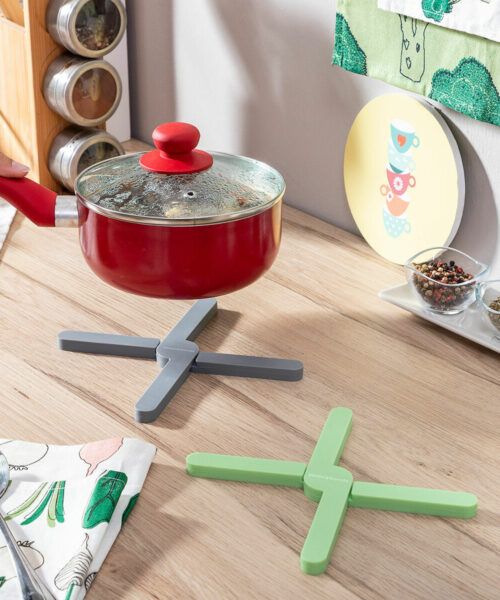 Individual Folding Silicone Trivet Folvet InnovaGoods 2 Units