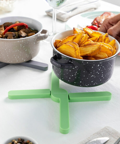 Individual Folding Silicone Trivet Folvet InnovaGoods 2 Units
