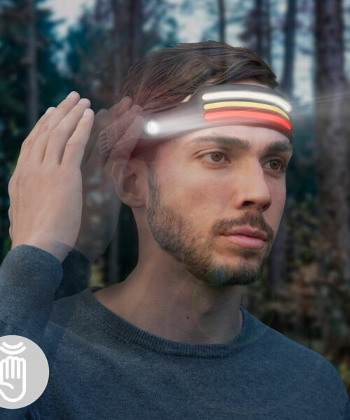 Rechargeable and Adjustable LED Head Torch Recobright InnovaGoods