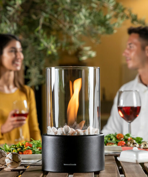Decorative Bioethanol Tabletop Fireplace Heatfir InnovaGoods
