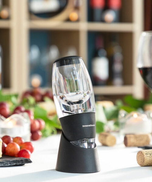 Wine Aerator with Filter, Stand and Carry Pouch Wineir InnovaGoods