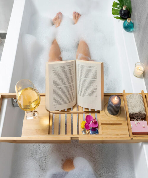Extendable Bamboo Bath Tray Trayth InnovaGoods