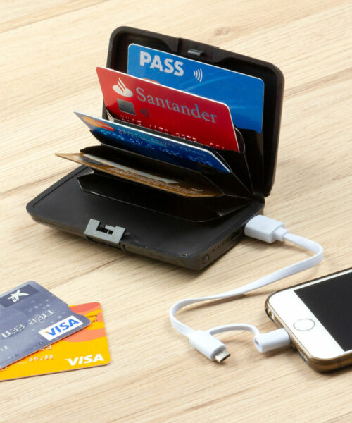 Wallet with RFID Protection and Power Bank Sbanket InnovaGoods