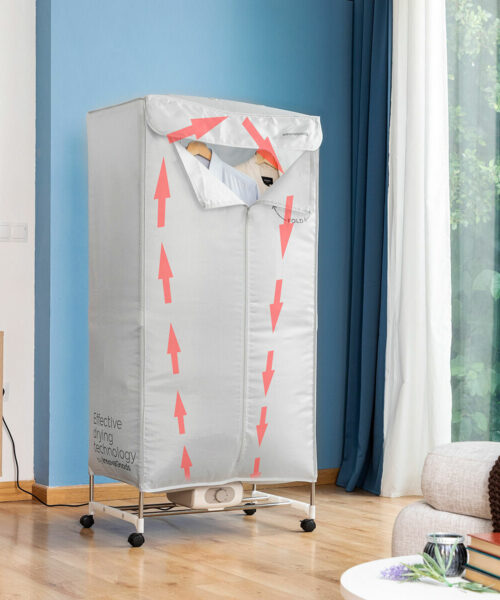 Portable Electric Dryer with 2 Levels Dupledry InnovaGoods 1200 W
