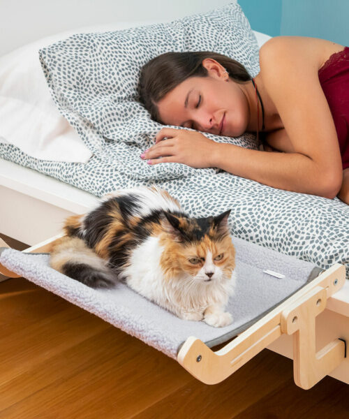 Hanging Cat Hammock Hamacat InnovaGoods
