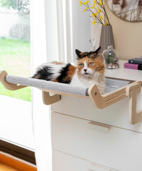 Hanging Cat Hammock Hamacat InnovaGoods
