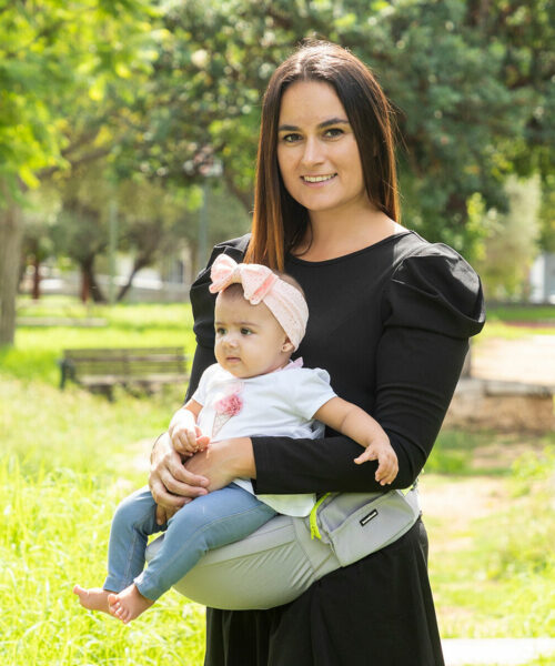 Developmental Waist Belt Baby Carrier with Pockets Seccaby InnovaGoods