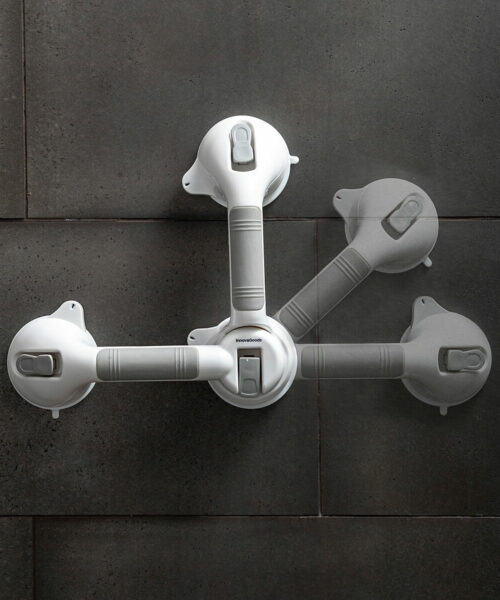 Double Angular Safety Bathroom Grab Rail Grabbath InnovaGoods