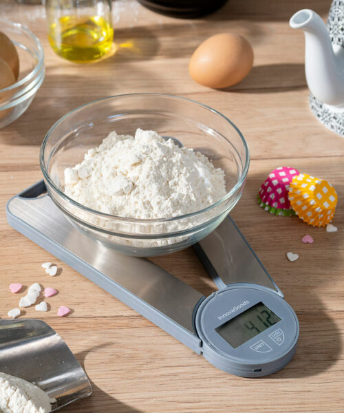 Folding Digital Kitchen Scales Skolden InnovaGoods