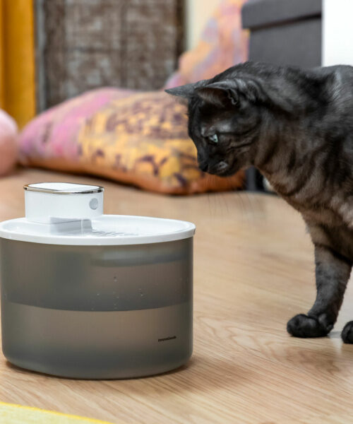 Rechargeable Cat Water Fountain with Sensor Refopet InnovaGoods