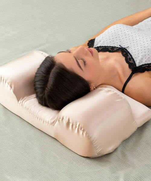 Anti-Wrinkle Neck Pillow with Satin Cover Youthlow InnovaGoods