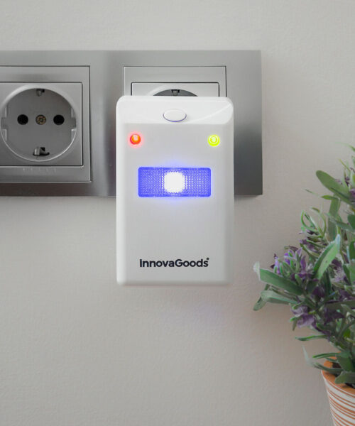 Ultrasonic Pest Repeller with LED Killekt Duo InnovaGoods 2 Units