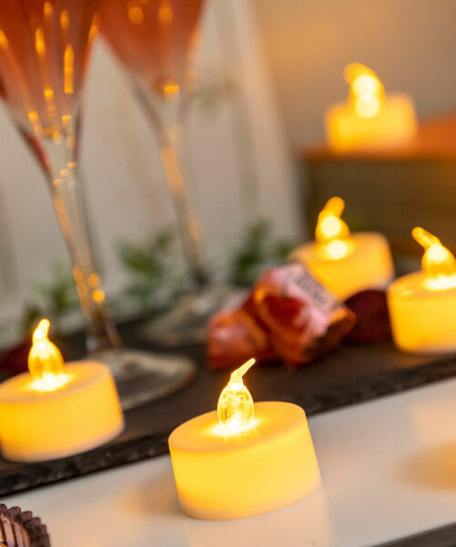 Set of LED Tealight Candles Romandle InnovaGoods 12 Units