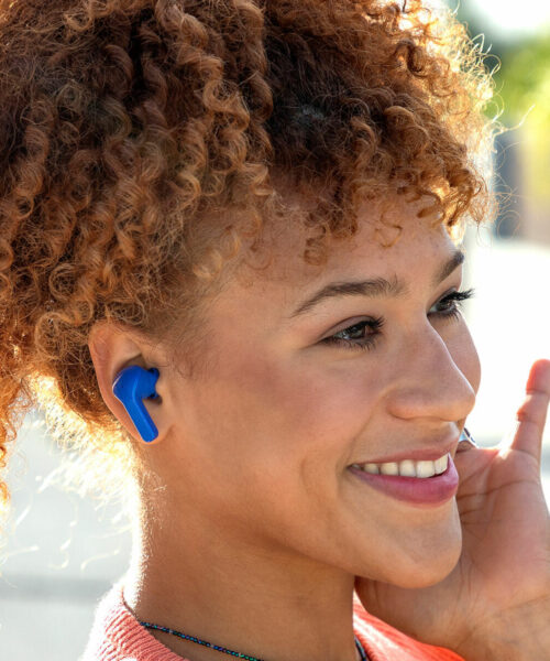 Wireless Earphones with Charging Case Blue InnovaGoods