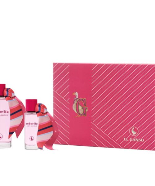Women's Perfume Set El Ganso EDT Señorita Mon Amour 2 Pieces