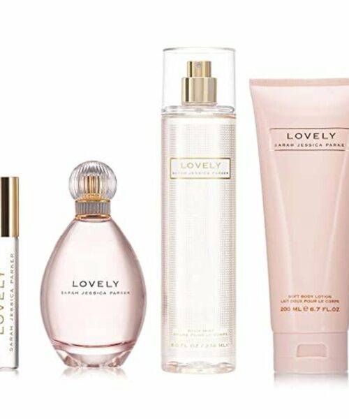 Women's Perfume Set Sarah Jessica Parker Lovely 4 Pieces