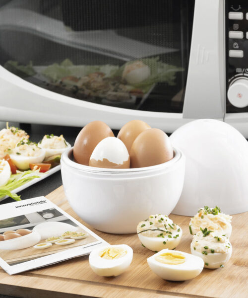 Microwave Egg Boiler with Recipe Booklet Boilegg InnovaGoods