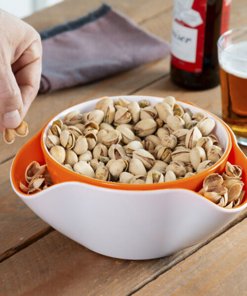 2-in-1 Snack Bowl InnovaGoods 2 Pieces