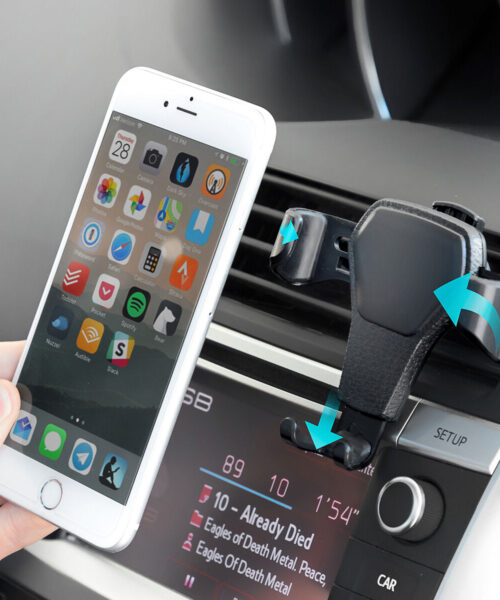 Gravity Smartphone Holder for Cars Gravder InnovaGoods