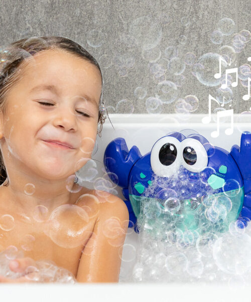 Musical Crab with Soap Bubbles for the Bath Crabbly InnovaGoods