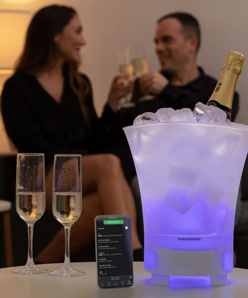 LED bucket with rechargeable speaker Sonice InnovaGoods
