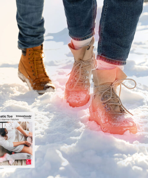 Foot-warming Patches Heatic Toe InnovaGoods 10 Units