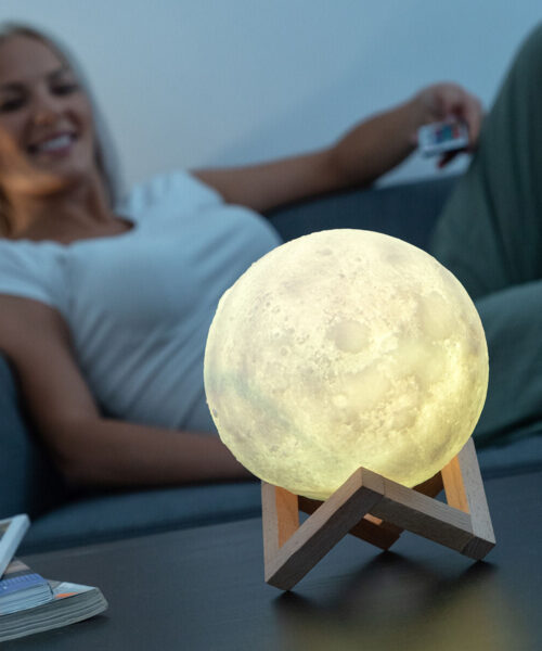 Rechargeable LED Moon Lamp Moondy InnovaGoods