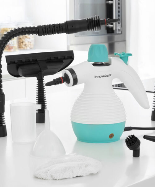 Multi-purpose, 9-in-1 Hand-held Steamer with Accessories Steany InnovaGoods 0,35 L 3 Bar 1000W
