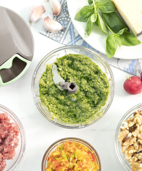 Manual mini chopper with pull cord Spinop InnovaGoods