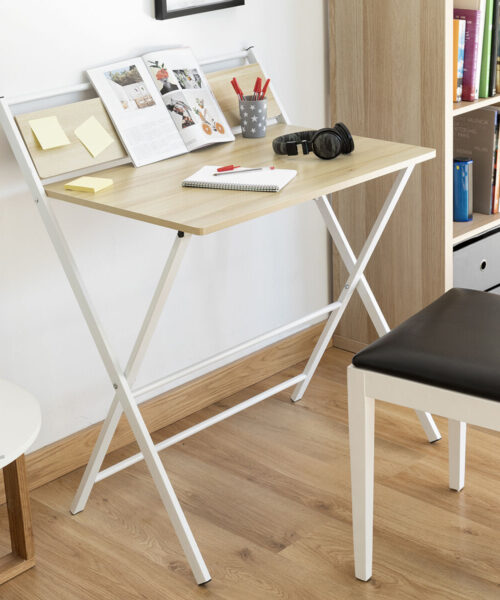 Folding Desk with Shelf Tablezy InnovaGoods