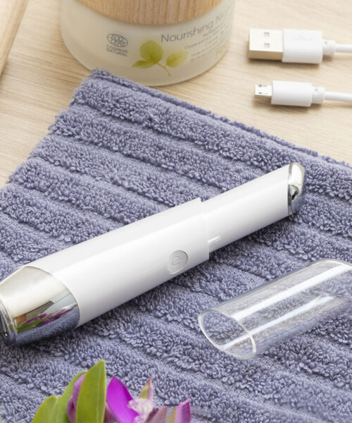 Anti-ageing Eye Massager with Phototherapy, Thermotherapy and Vibration Therey InnovaGoods