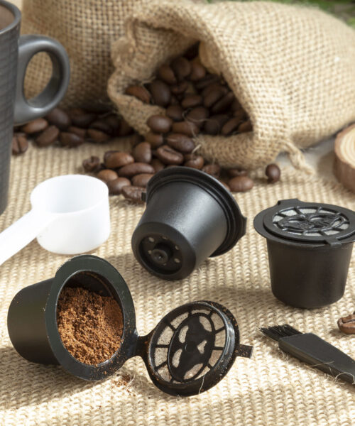 Set of 3 Reusable Coffee Capsules Recoff InnovaGoods