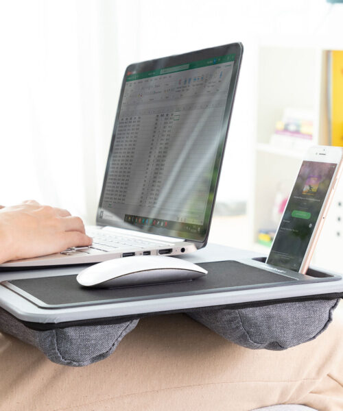 Portable Laptop Desk with XL Cushion Deskion InnovaGoods