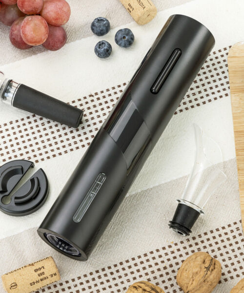 Electric Corkscrew with Accessories for Wine Corking InnovaGoods