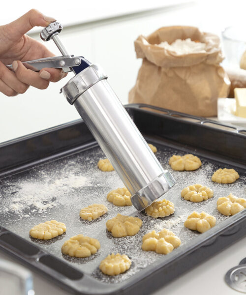 2-in-1 Biscuit Maker and Piping Gun Prekies InnovaGoods