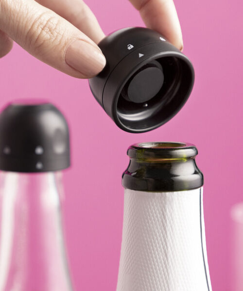 Set of Champagne Stoppers Fizzave InnovaGoods Pack of 2 units