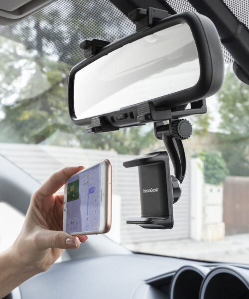 Smartphone Holder for Rearview Mirror Stropp InnovaGoods