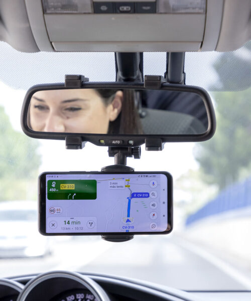 Smartphone Holder for Rearview Mirror Stropp InnovaGoods