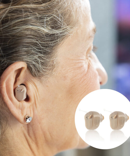 In-ear Hearing Amplifier with Accessories Hearzy InnovaGoods 2 Units