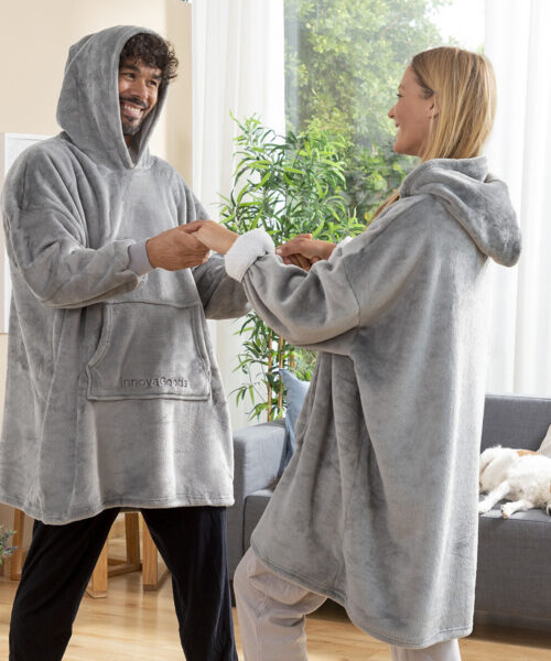 Oversized Sweatshirt Blanket with Fleece Lining Swug InnovaGoods