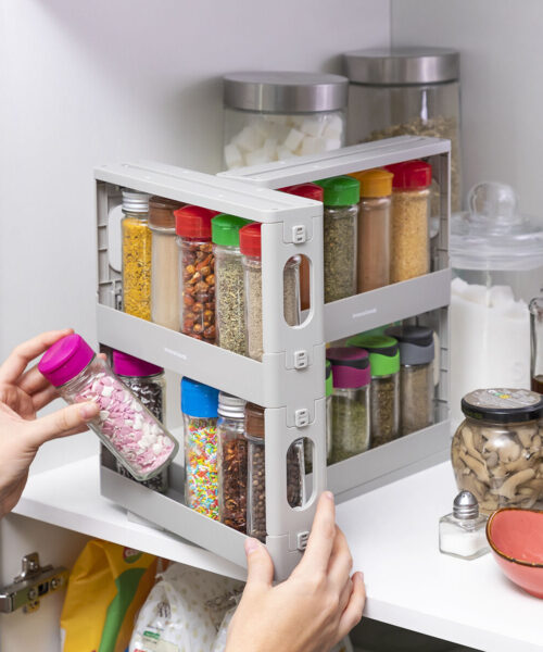 Sliding and Pivoting Spice Organiser Rispick InnovaGoods