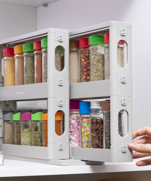 Sliding and Pivoting Spice Organiser Rispick InnovaGoods