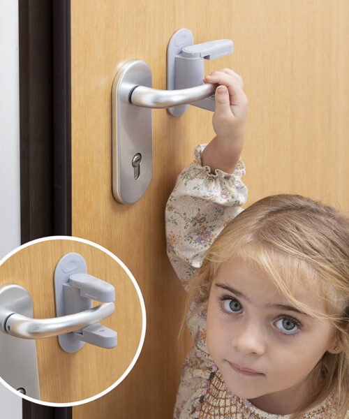 Door Lever Safety Lock Dlooky InnovaGoods 2 Units