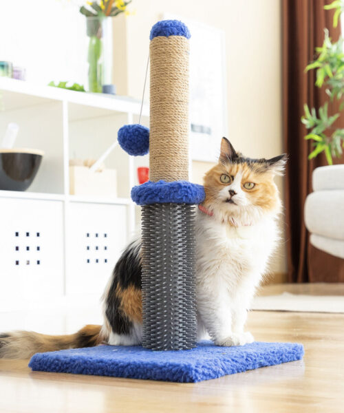 Cat Scratching and Massage Post with Ball Miausage InnovaGoods