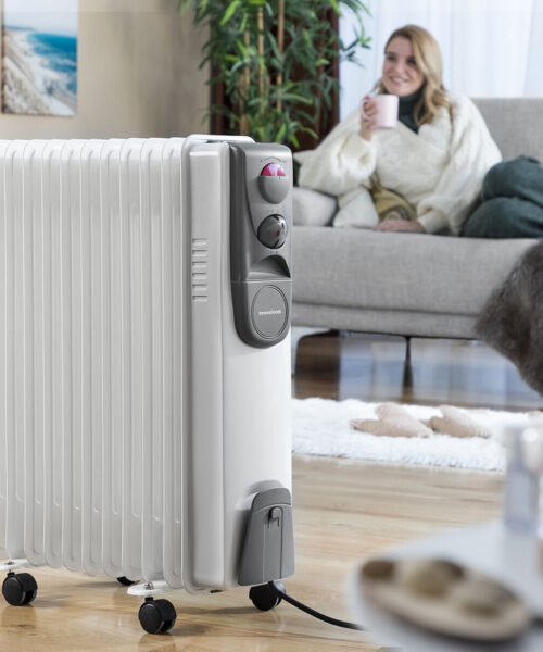 Oil-filled Radiator Oileven InnovaGoods 2500 W (11 chamber)